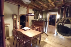 Haus-Wohn und Esszimmer